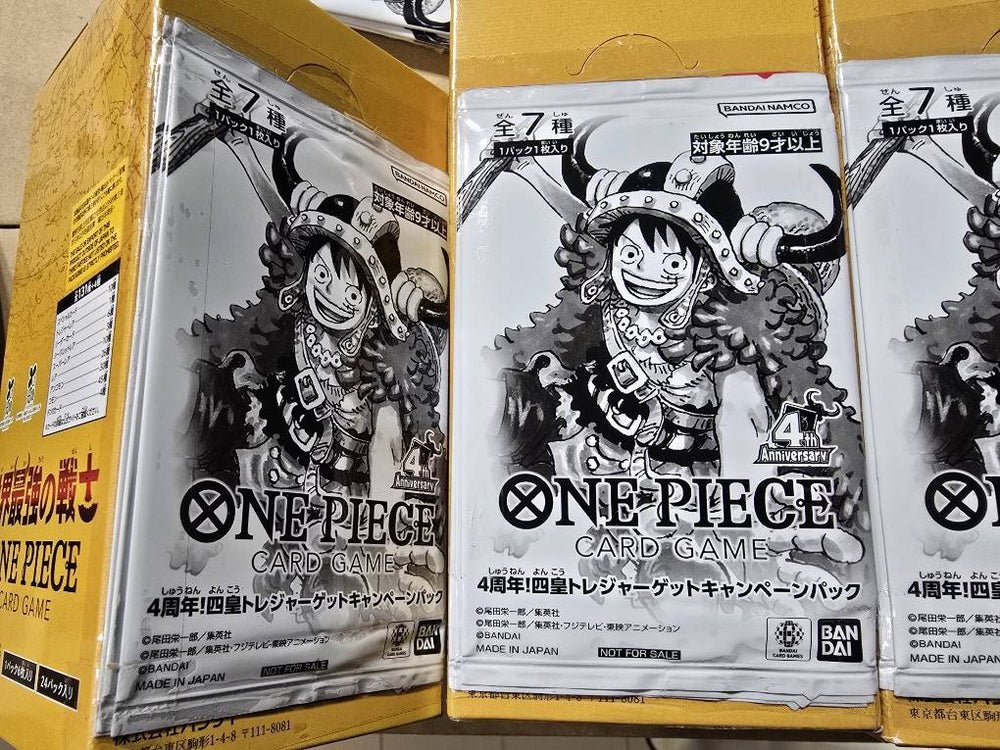 ONE PIECE TCG: The World's Strongest Warriors OP-17 + 3 Four