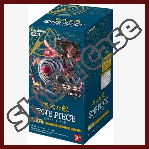 ONE PIECE TCG: Pillars of Strength / Mighty Enemy OP-03- Official Sealed case