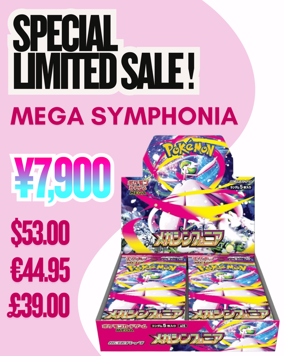 Limited SALE {M1S Box} Mega Symphonia | Japanese Pokemon Card