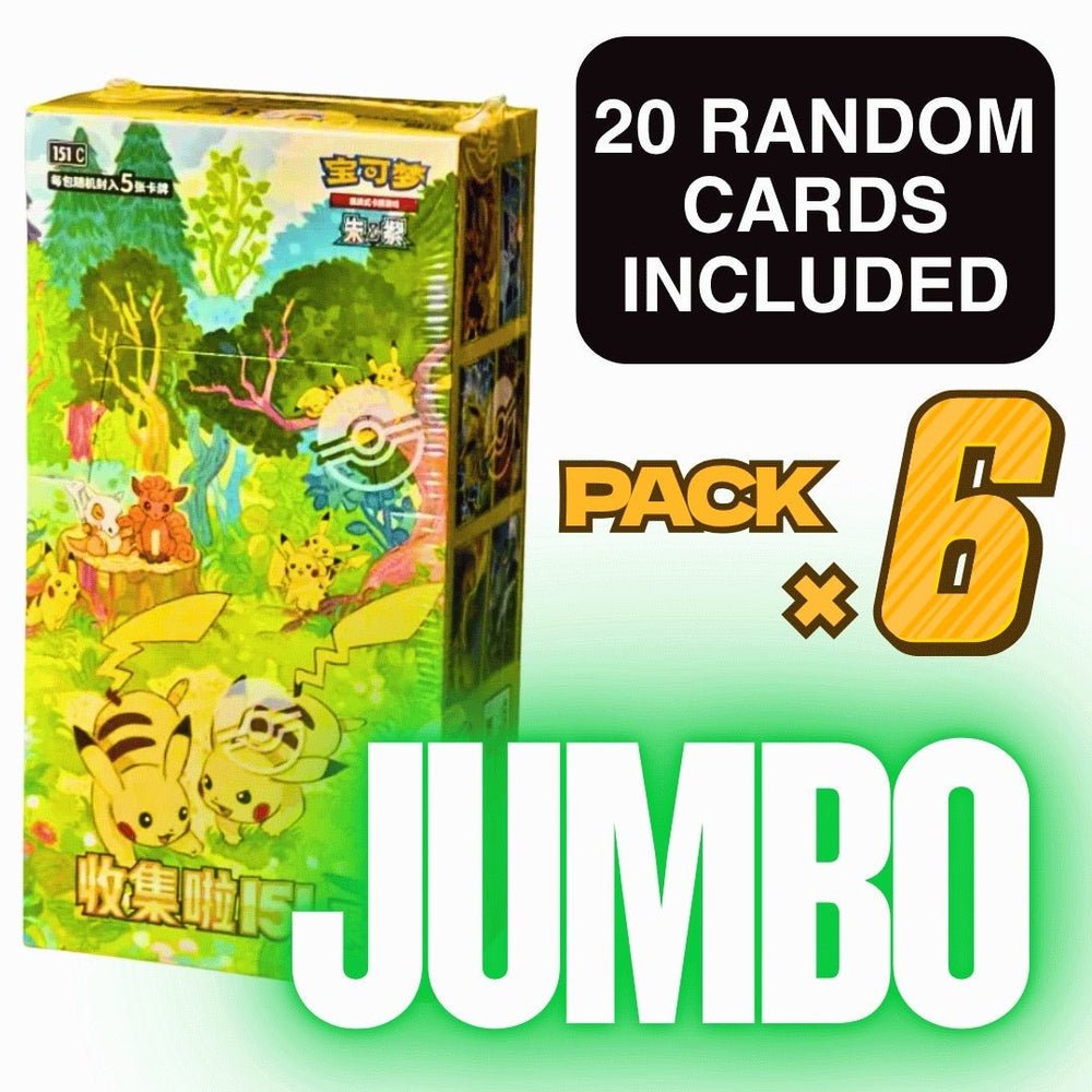 Pokemon Card Collect 151-Gathering (Jumbo Pack)| Chinese Pokemon Card
