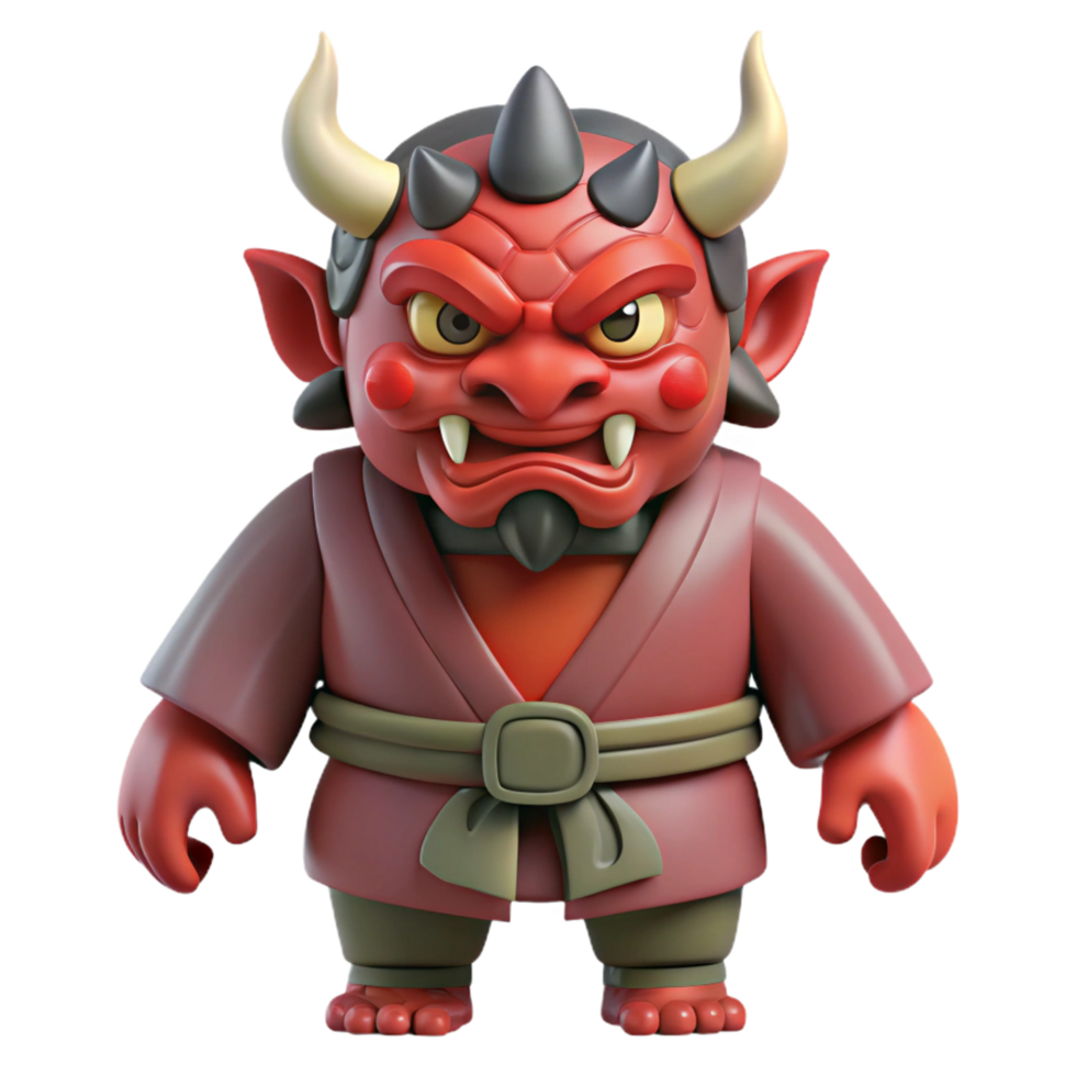 splendid-notable-oni-japanese-demon-ogre-no-background-with-transparent-background-free-png