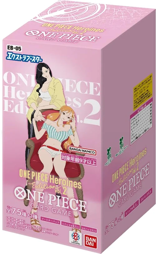 Pre-order {BOX} ONE PIECE TCG: ONE PIECE Heroines Edition vol.2 EB-05